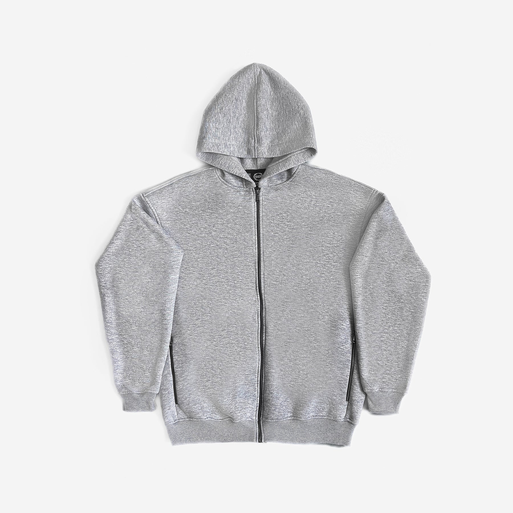 Зіп-худі YARM base, фліс, сіра