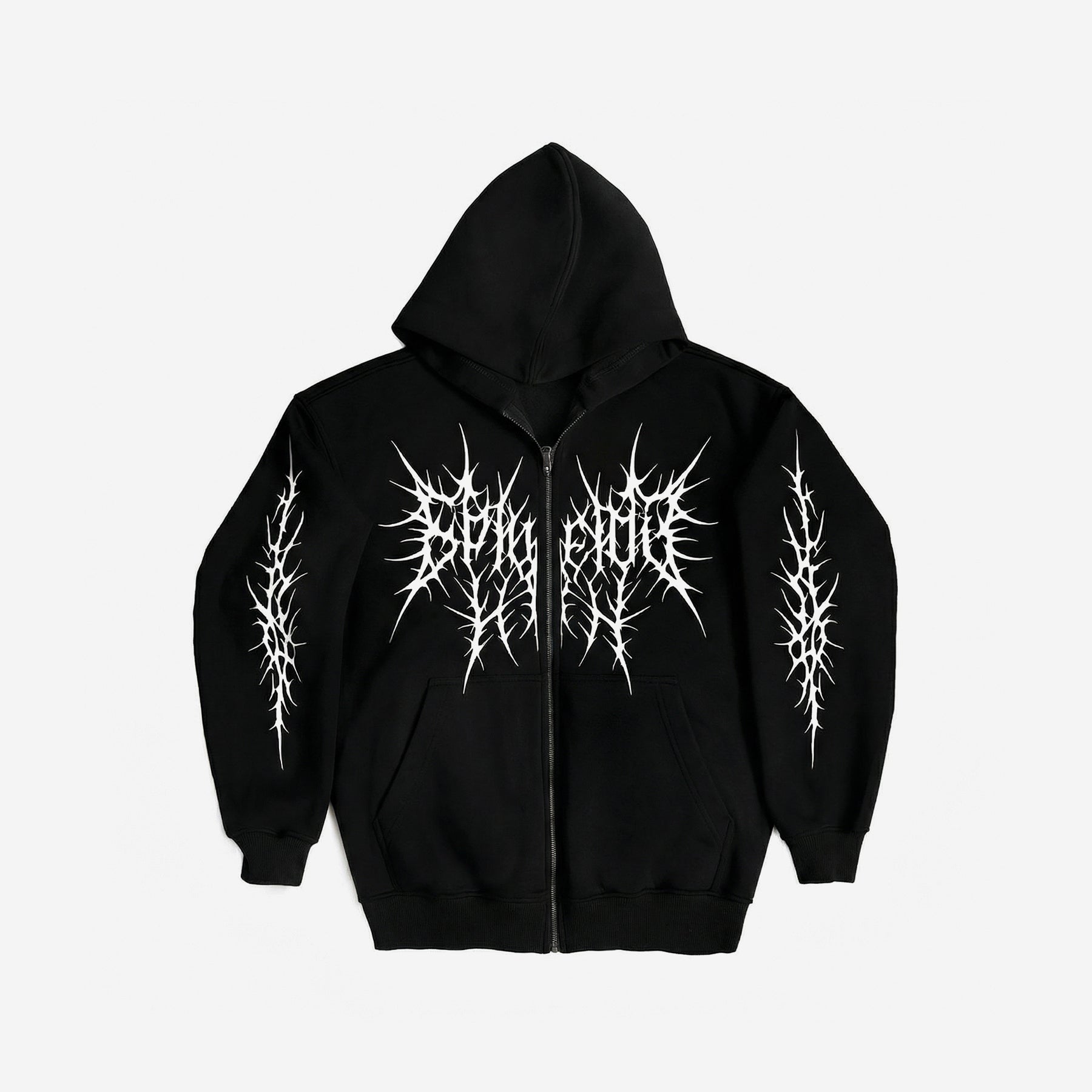 Зіп-худі YARM Gothic Demi чорне