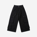 Штани карго Baggy Split чорні демі